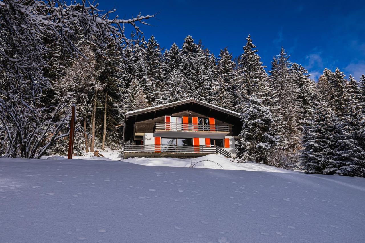 Chalet Familial Les Girolles Aux Portes D'Anzere Arbaz Exterior foto